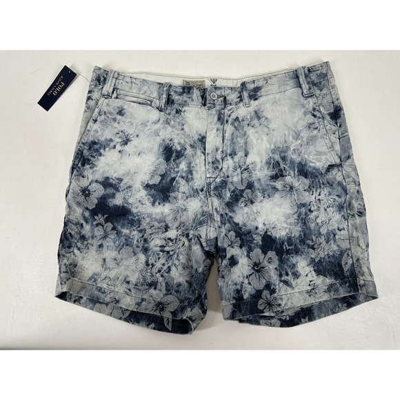Polo Ralph Lauren Indigo Floral Denim Shorts Men's 40 NWT